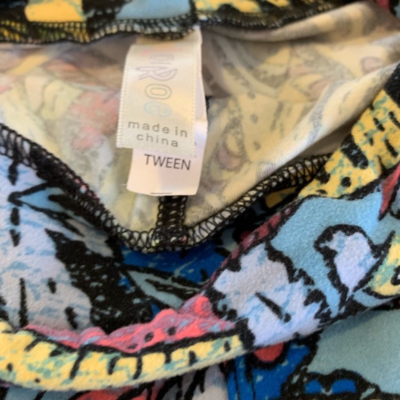 Tween Lularoe Sea Life Octopus Animal Leggings - Picture 3 of 4